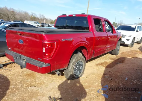 2022 Ford F-150 Xlt from USA, damaged, VIN 1FTEW1EP7NKD20458